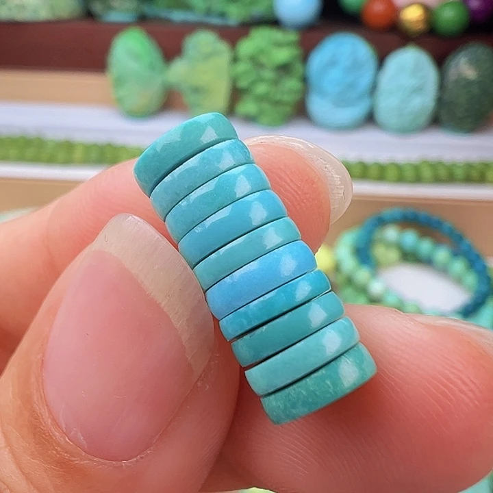 未镶嵌绿松石项链