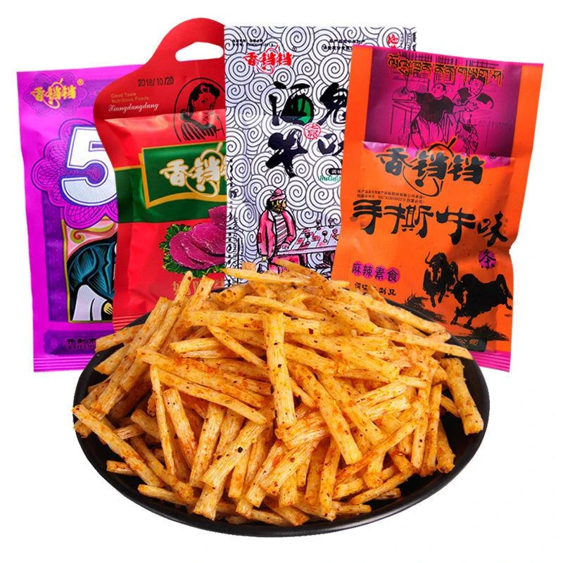 香铛铛手撕牛味辣条8090儿时怀旧零食混合多种规格休闲小零食包邮