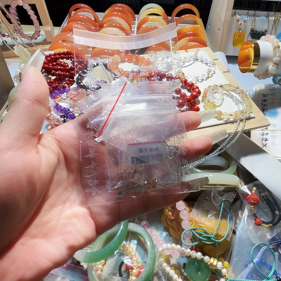 水晶耳饰银S925镶嵌小****e