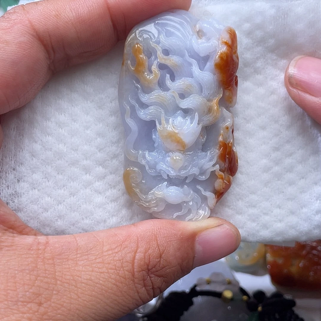 颈饰未镶嵌翡翠翡玉缘翡翠