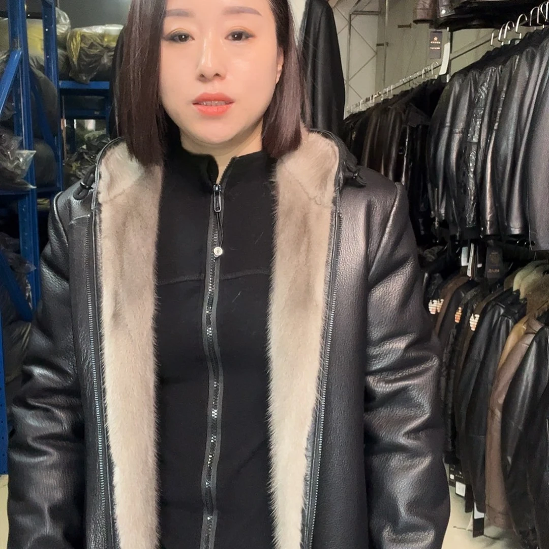 ：*以20858山羊皮银兰貂