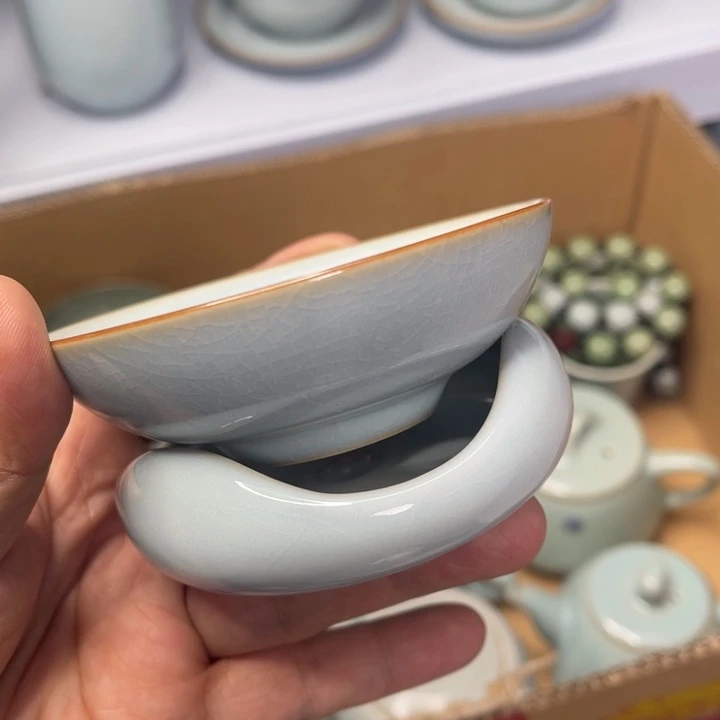 汝州原矿原釉微瑕茶漏