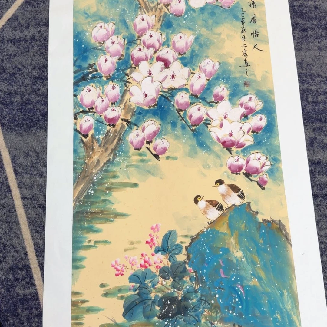 国画国画作品展山水花鸟