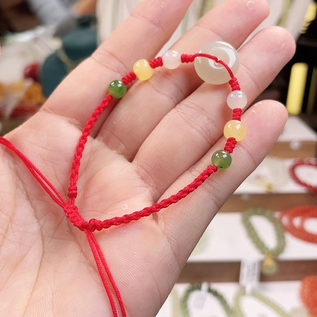 和田玉手链未镶嵌