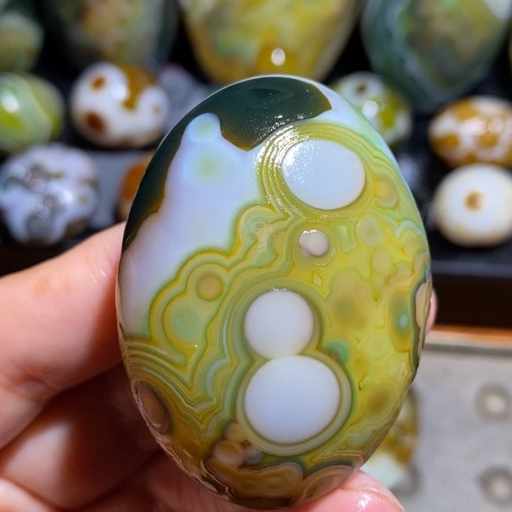 未镶嵌玛瑙/玉髓珠宝半成品7