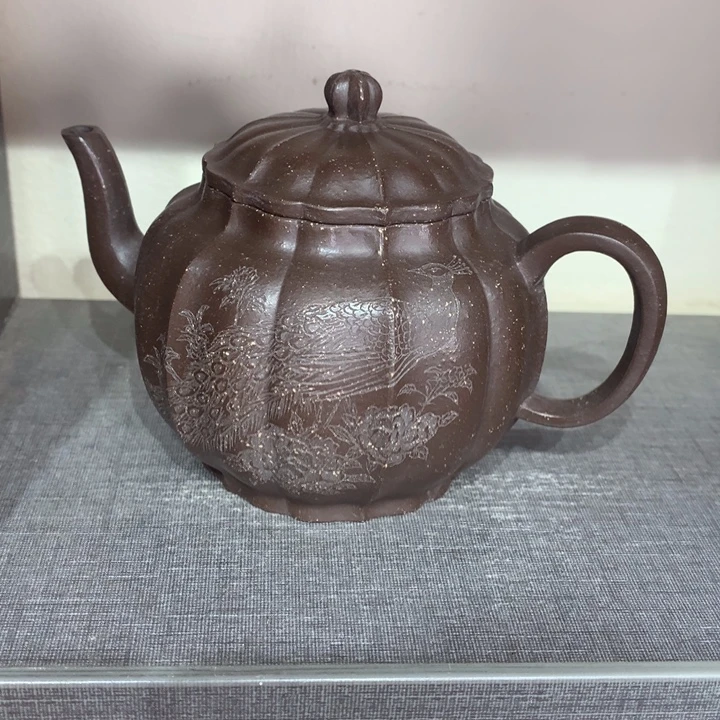 紫砂茶壶原矿手工85