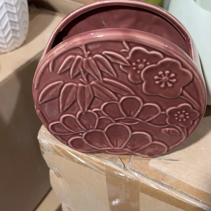 瓷花瓶摆件外贸出口（微瑕）