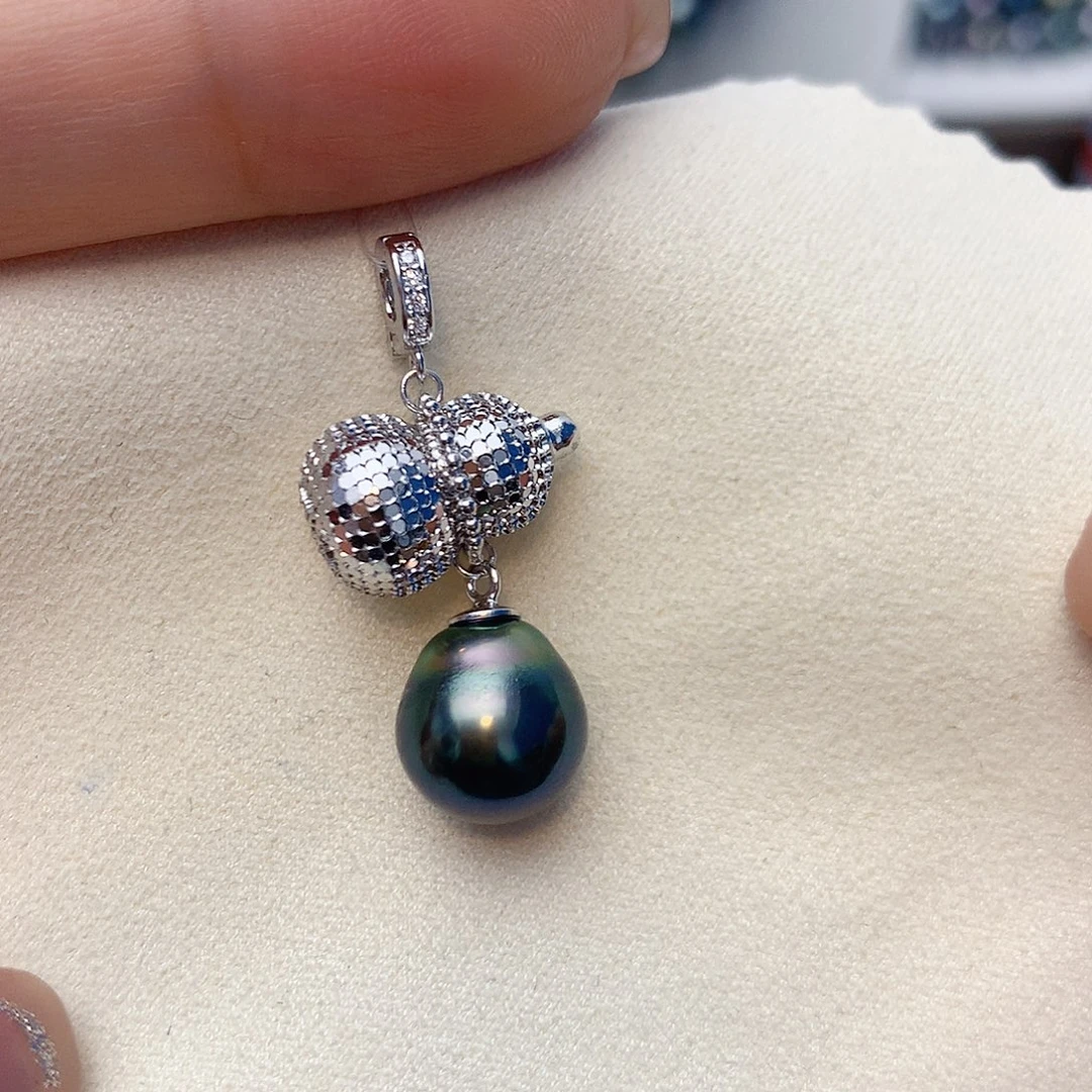 海水珍珠颈饰银S925镶嵌W10