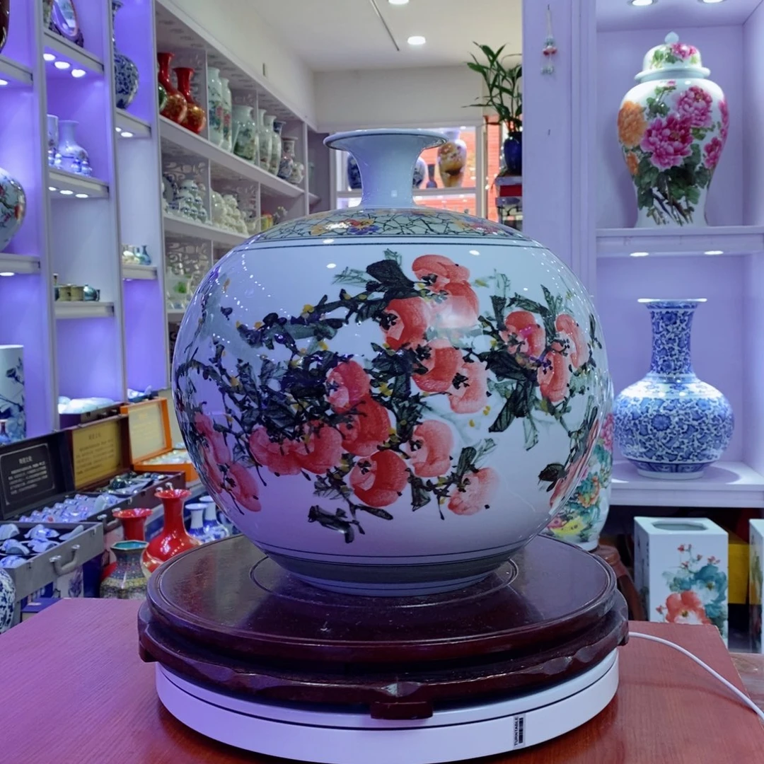 瓷片景，德镇陶瓷手工