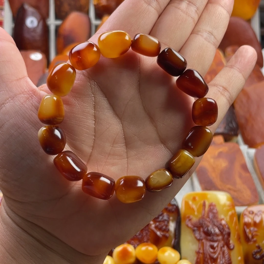 木***子定制琥珀未镶嵌定制琥珀蜜蜡