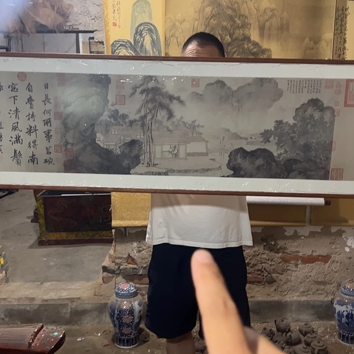 琉璃手工艺品闪购商品老房子的