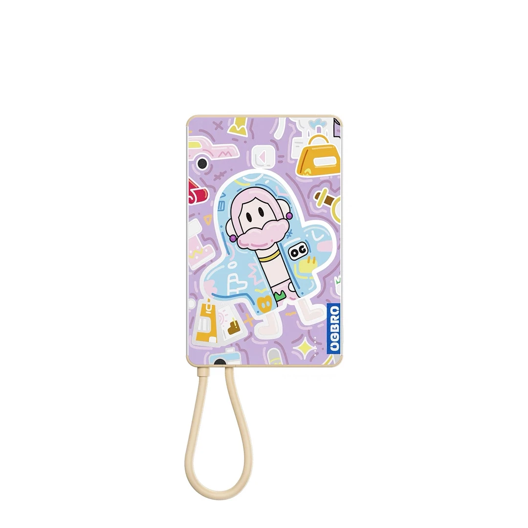 【超薄自带线大牌】5000*适用于苹果16-12系列手机壳使用可爱通用