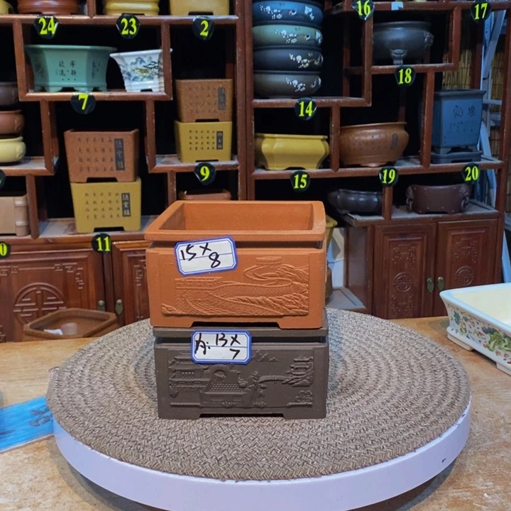 紫砂花盆紫砂艺术