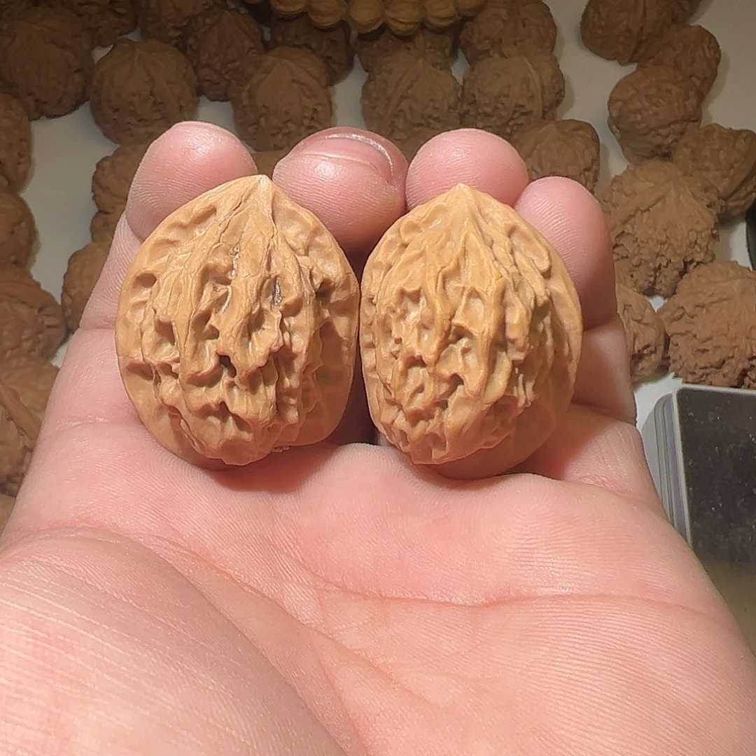 哈***害猴头核桃吊坠文玩