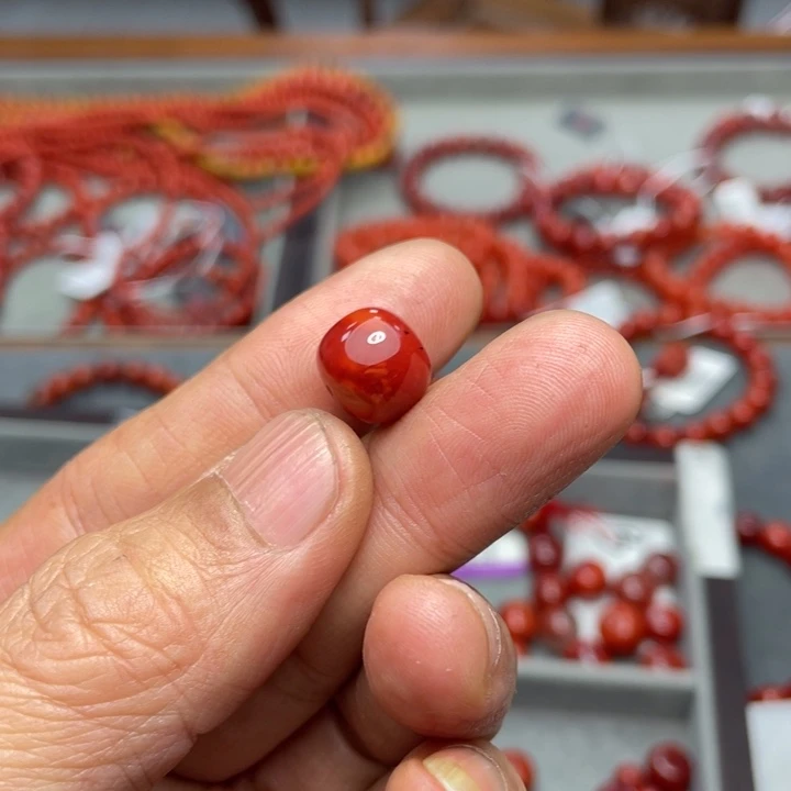 南红玛瑙手串11未镶嵌