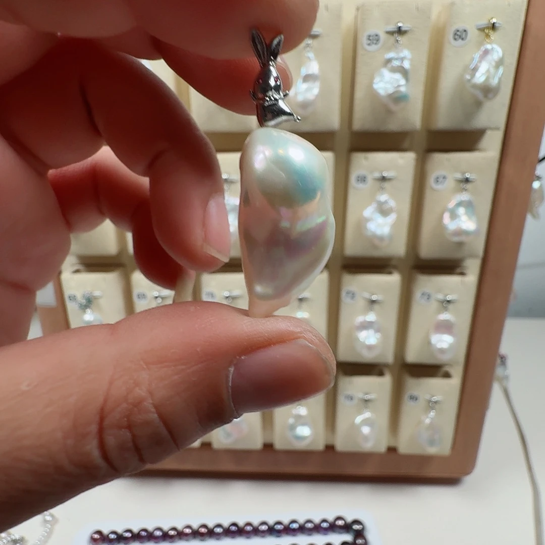 颈饰淡水珍珠合金