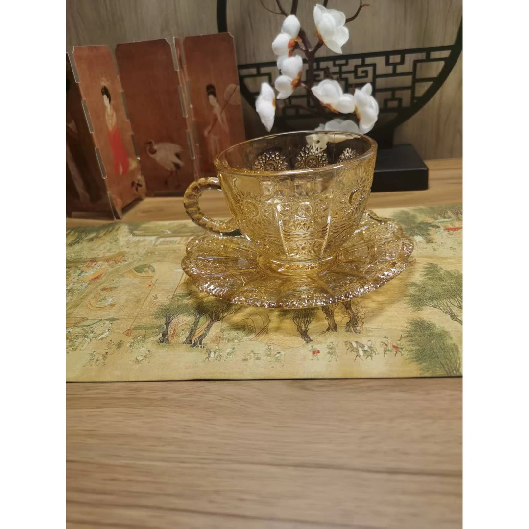 轻奢北欧风咖啡杯3125复古茶杯欧式
