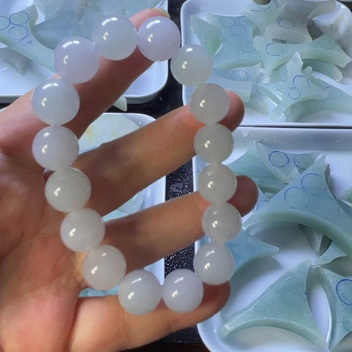 护***全定制翡翠未镶嵌成品珠子