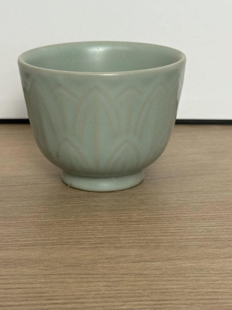 福利价仿古莲花杯漏釉