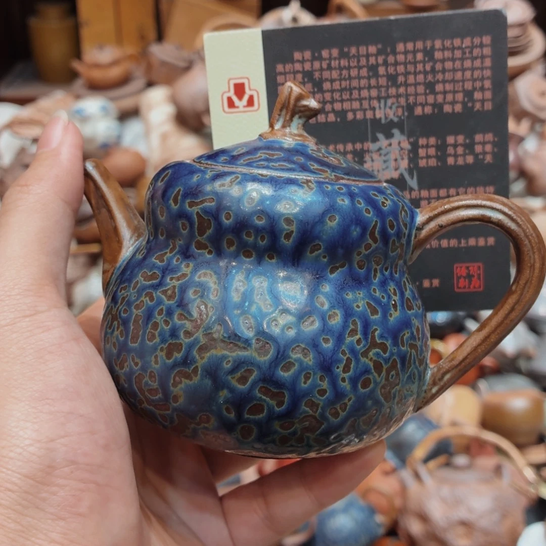 柴烧老岩泥高温茶器皿