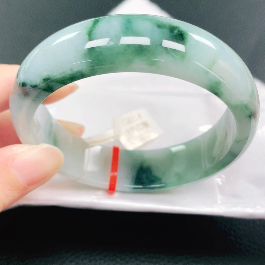 未镶嵌手镯翡翠59圈