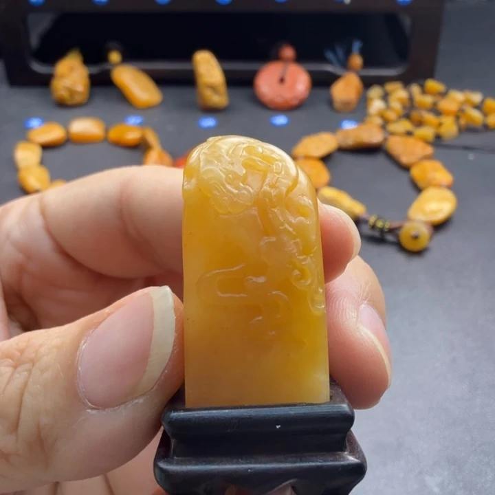 田黄石田黄石印章