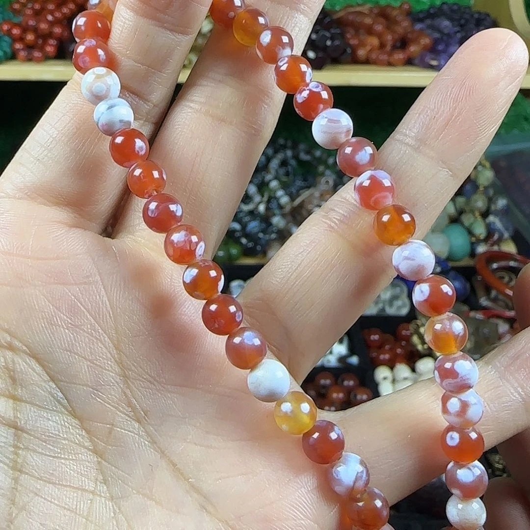 玛瑙/玉髓手链未镶嵌