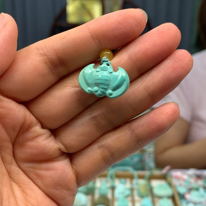 绿松石未镶嵌配饰