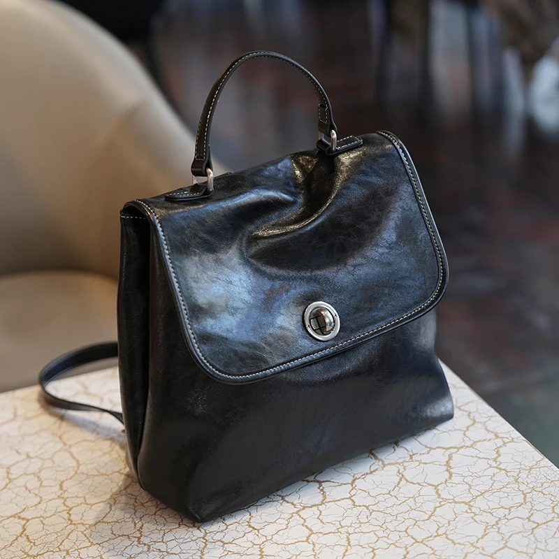 戈兰黛包包女2025新款学院流行爆款双肩包高质感小众旅游轻便背包