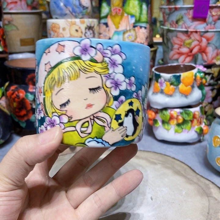 景德镇艺术手绘作品