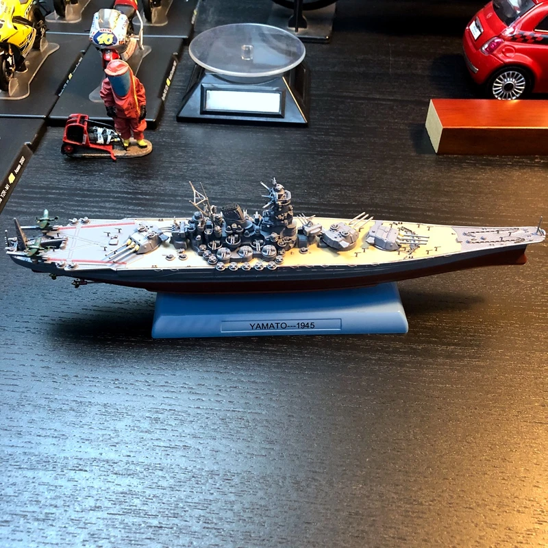 大和号战列舰模型舰船合金船战列舰巡洋舰1：1000比例