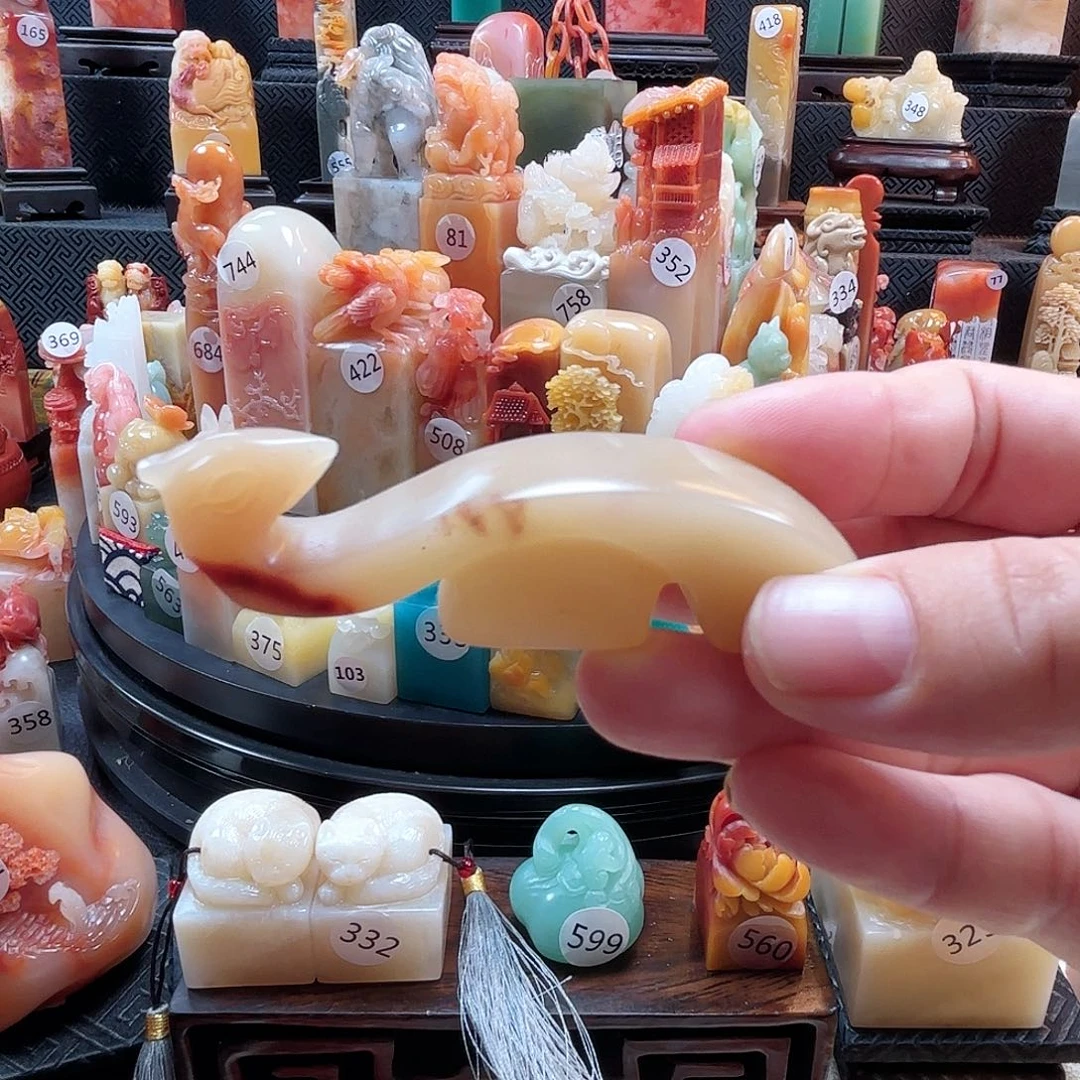 寿山石其他玄鸟带钩