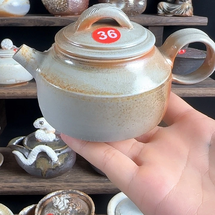 文枫堂纯手工柴烧正把壶