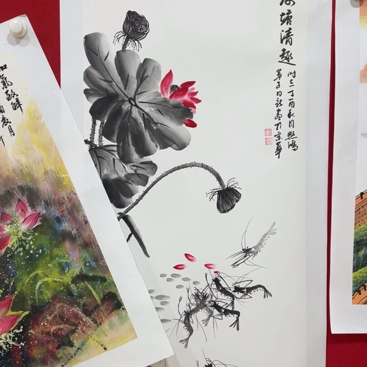 日新画作欣赏作品