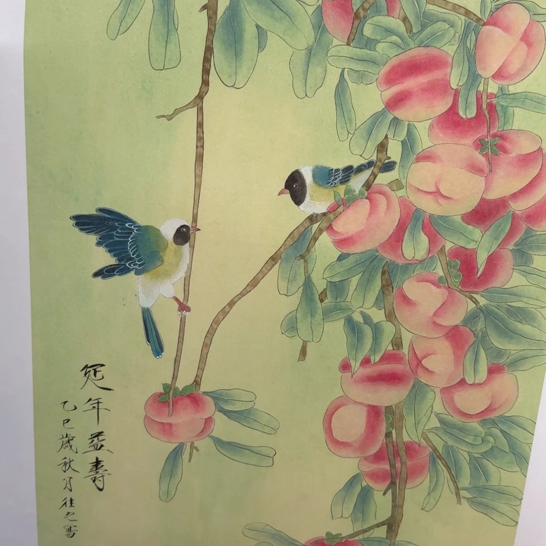 国画国画作品山水花鸟