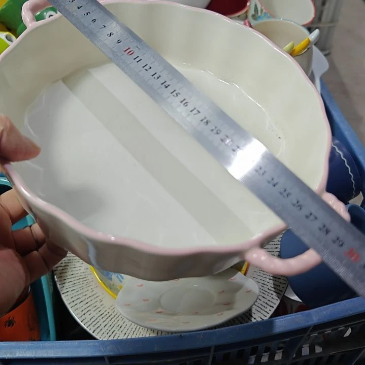 瓷片陶瓷餐具杯碗盘微瑕介意慎拍.满15.9元包邮