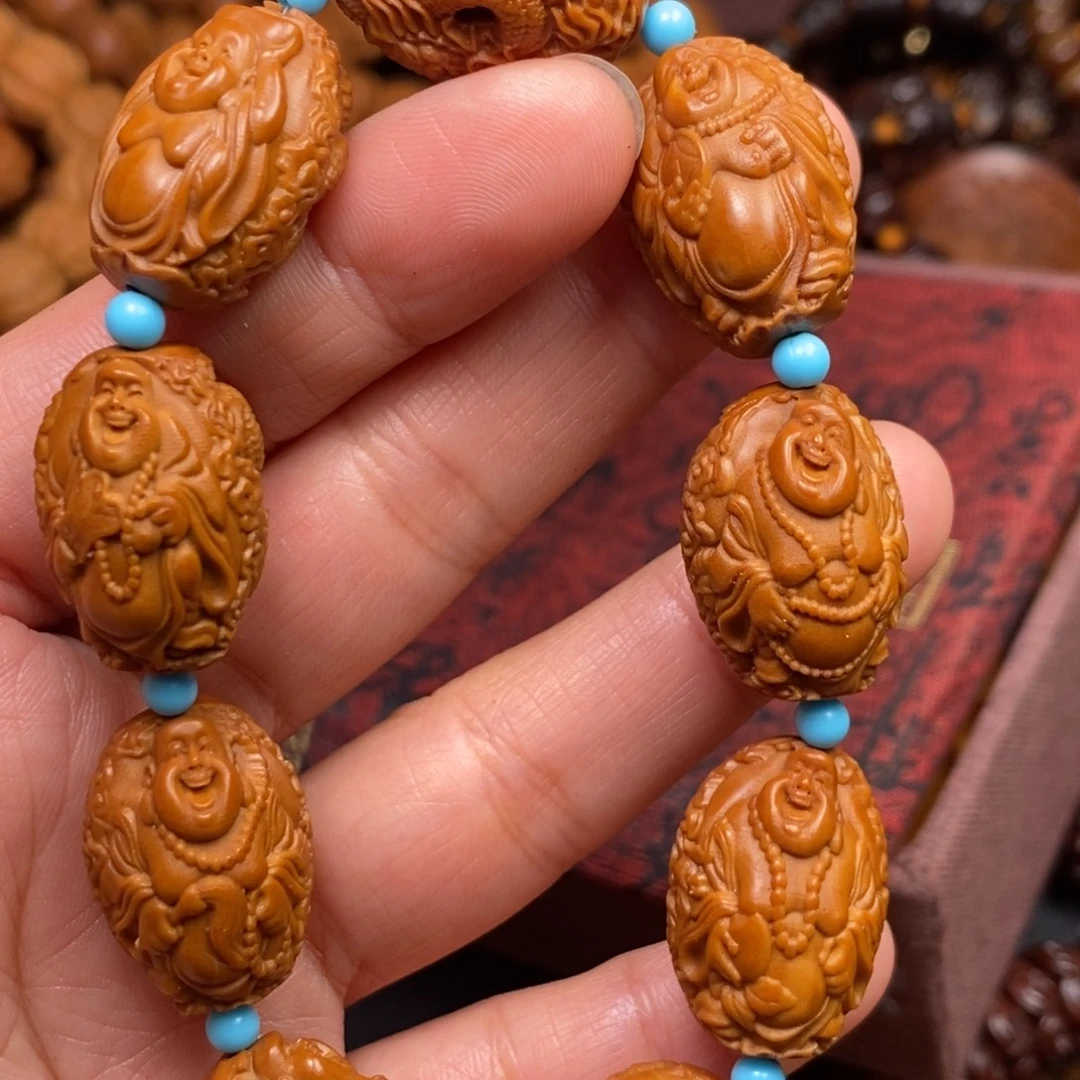 吊坠橄榄核橄榄核雕刻手串手链项链