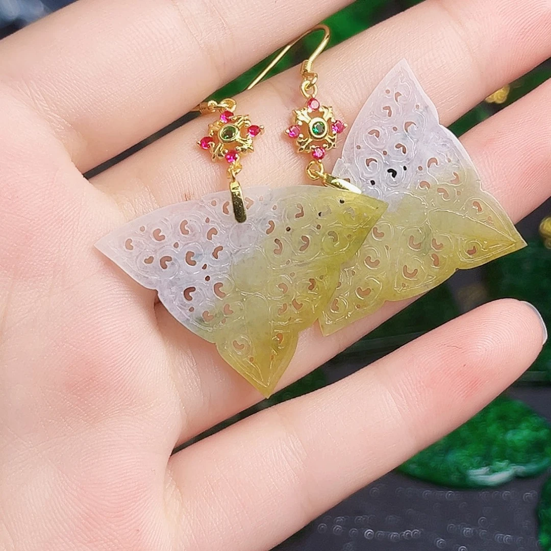 颈饰银S925镶嵌翡翠多样性