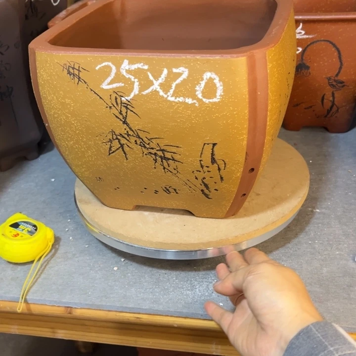紫砂花盆紫砂花盆