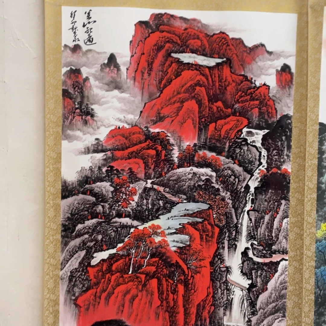 国画老师手笔手绘作品Y