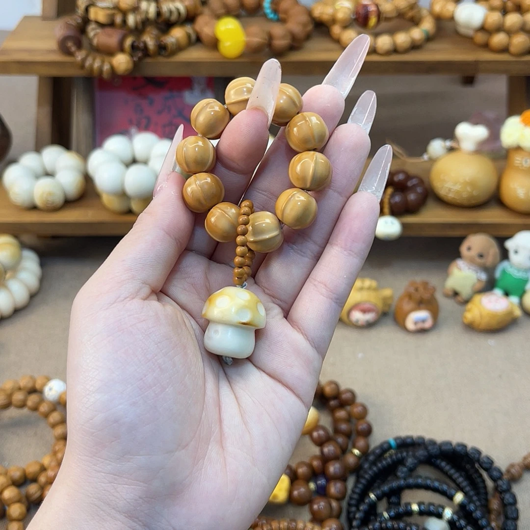 吊坠猴头核桃猴头手捻