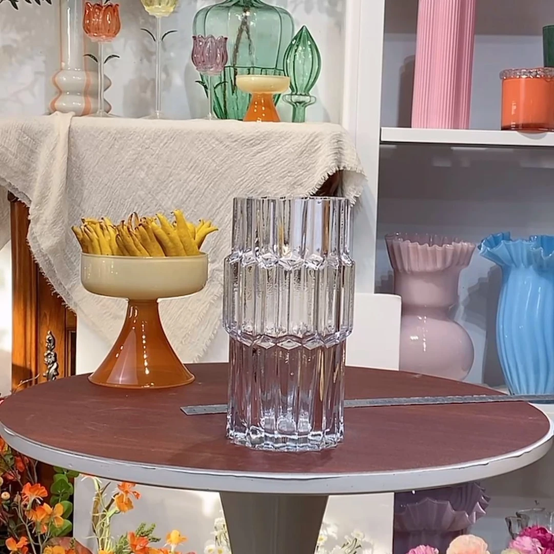 透明菱形口7.5高20微瑕