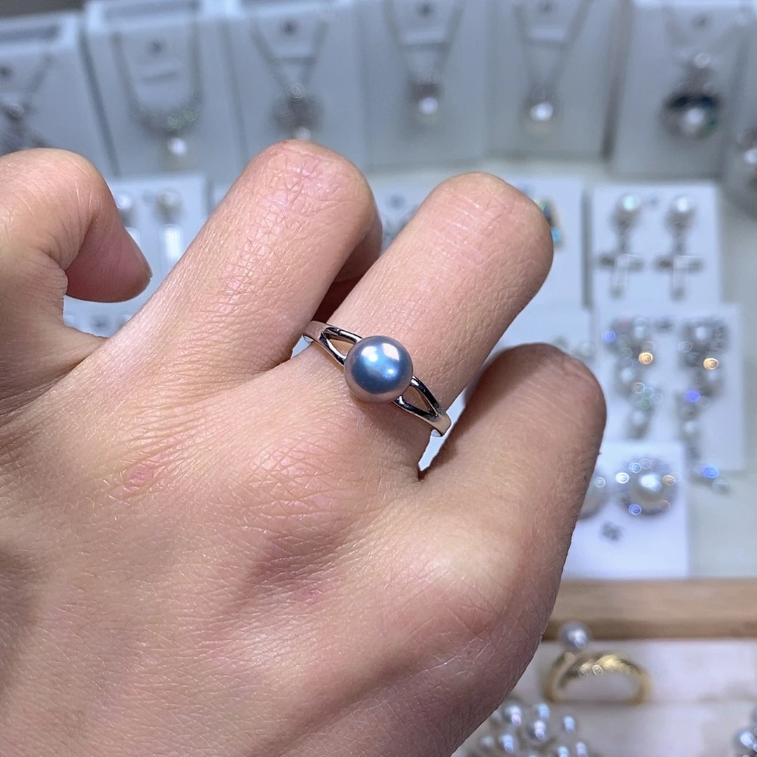 淡水珍珠耳饰未镶嵌