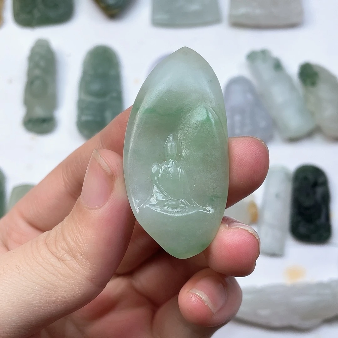 定制翡翠未镶嵌认**喵悟道