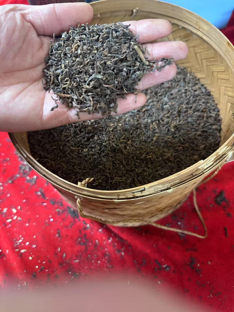 【老蔡直播间】云南普洱茶1974年冰岛老散茶熟茶1500g拍5发6