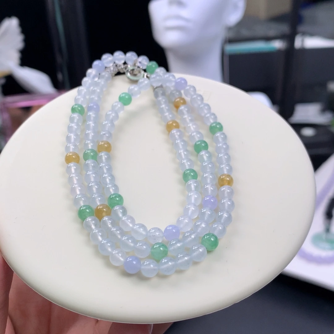 翡翠未镶嵌颈饰48小时鉴赏期退货不扣服务费