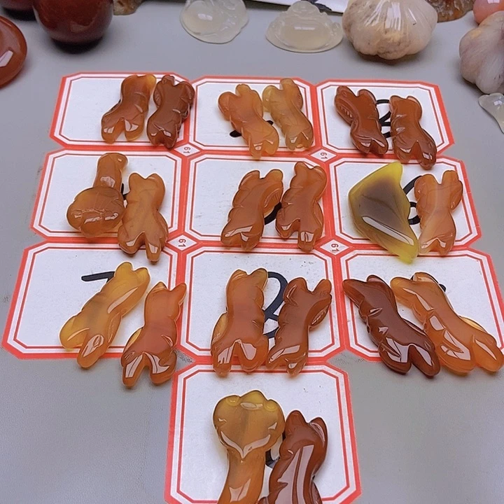 【闪购商品】未镶嵌玛瑙/玉髓珠宝半成品希**好