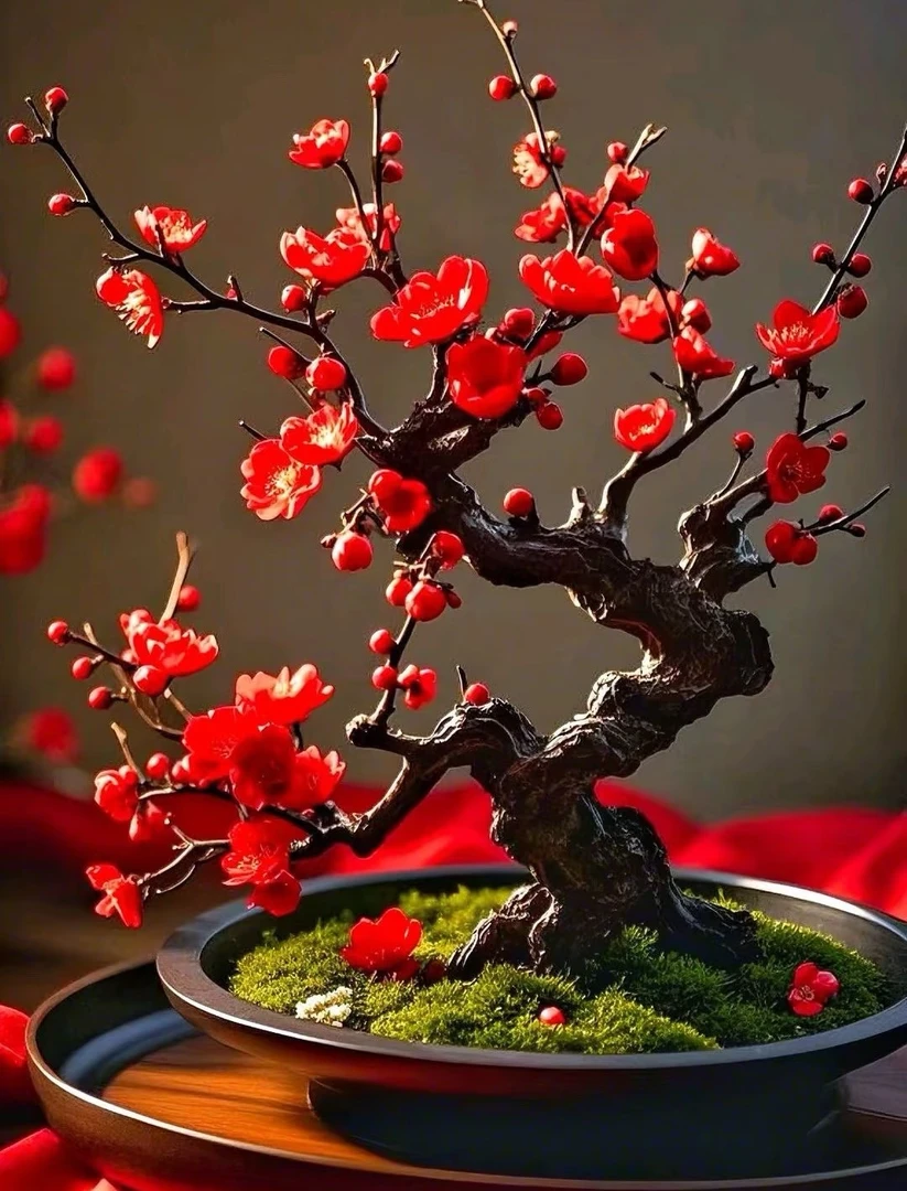 （一物一拍）精品梅花盆栽地栽