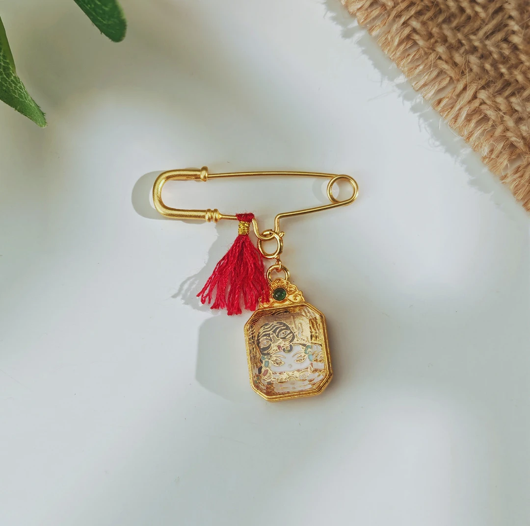 925银胸针 [琪钰]前世今生 扎基银别针胸针-L250525005