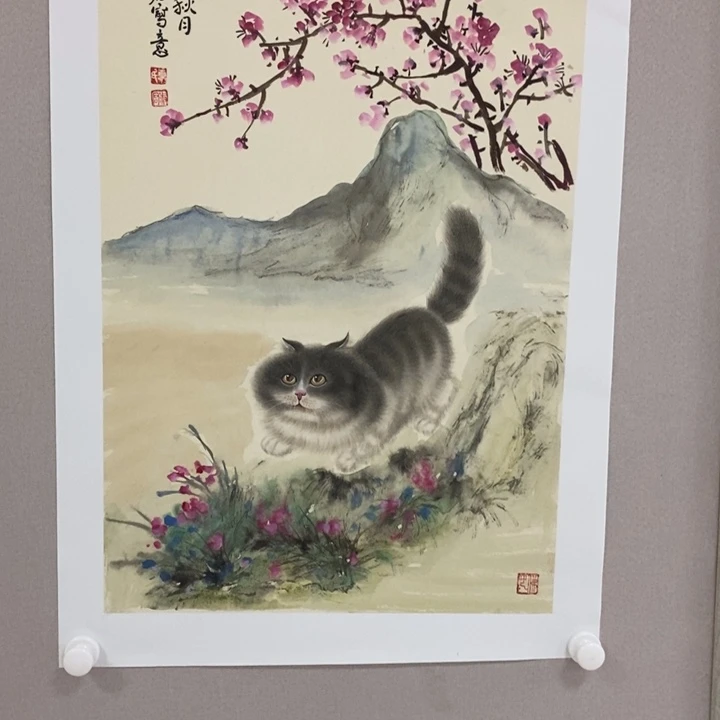 国画亲笔手绘原创